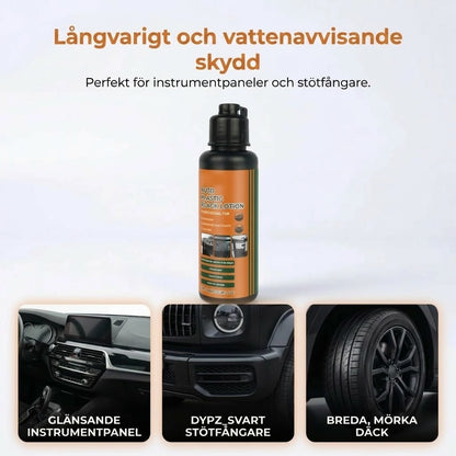 Plastförnyare för bilens interiör och exteriör